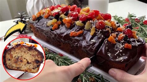 Easy Christmas Fruit Cake Recipe