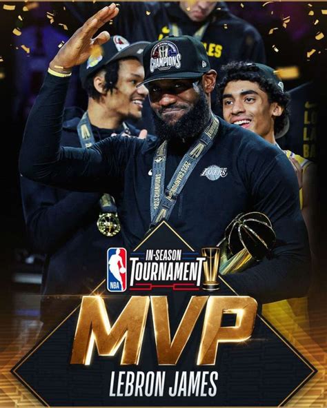 Lebron James Il Primo Mvp Dellin Season Tournament Sportando