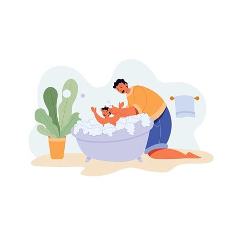 Premium Vector Happy Fathers Day Vector Illustration