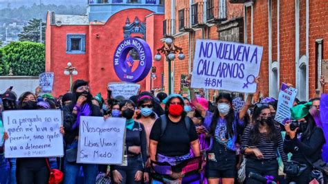 ᐉProtestan Las Mujeres De Tlaxcala El 8 De Marzo Con Marcha Histórica