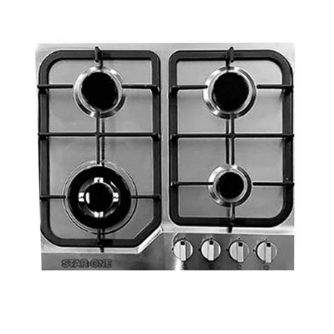 Plaque De Cuisson Star One 4 Feux 60 Cm Inox ST 400 Spacenet