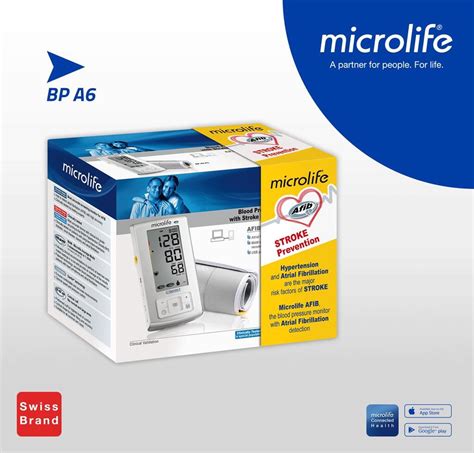 Microlife Blood Pressure Arm A6 Bluetooth P BOX