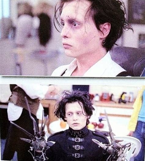 Edward Scissorhands Behind The Scenes Makeup - Mugeek Vidalondon