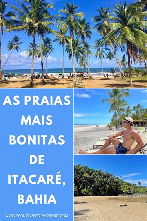 As 10 Melhores e Mais Belas Praias de Itacaré Bahia Mapa 7