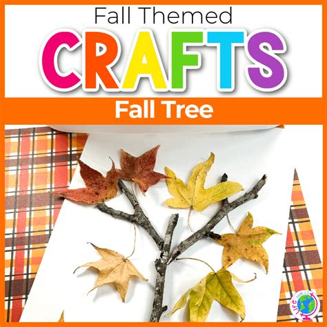 Make A Super Easy Fall Tree Craft For Preschoolers