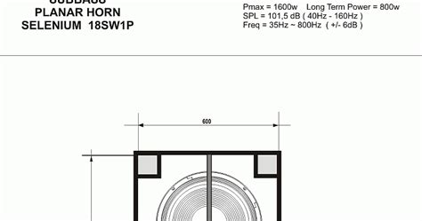 Sound System Plans Adalah Merncang Skema Box Speaker Inch Inch