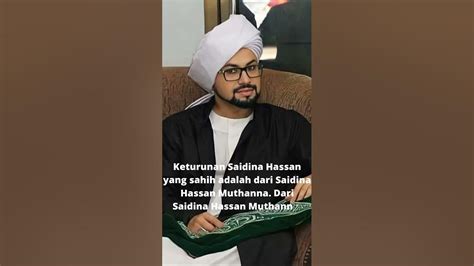 Maula Muhammad Amin Al Idrisi Al Hasaniketurunan Rasulullah Generasi