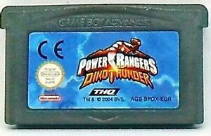 Power rangers dino thunder on gameboy advance gba 125 | eBay