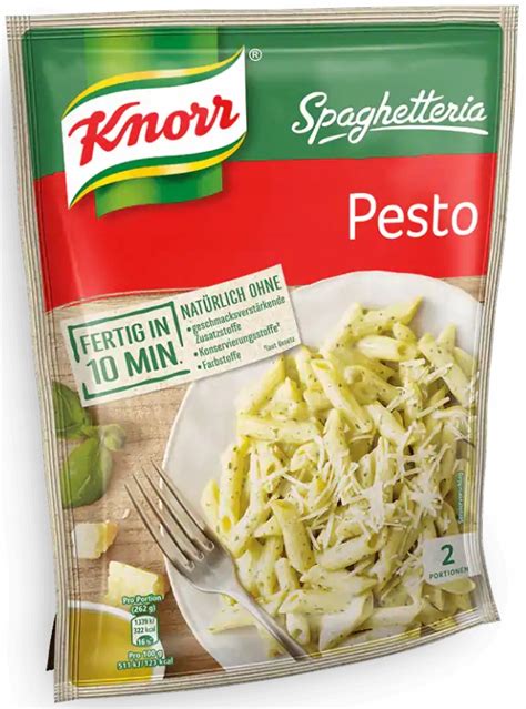 Knorr Makaron Pesto Z Szpinakiem W Sosie Z Serem