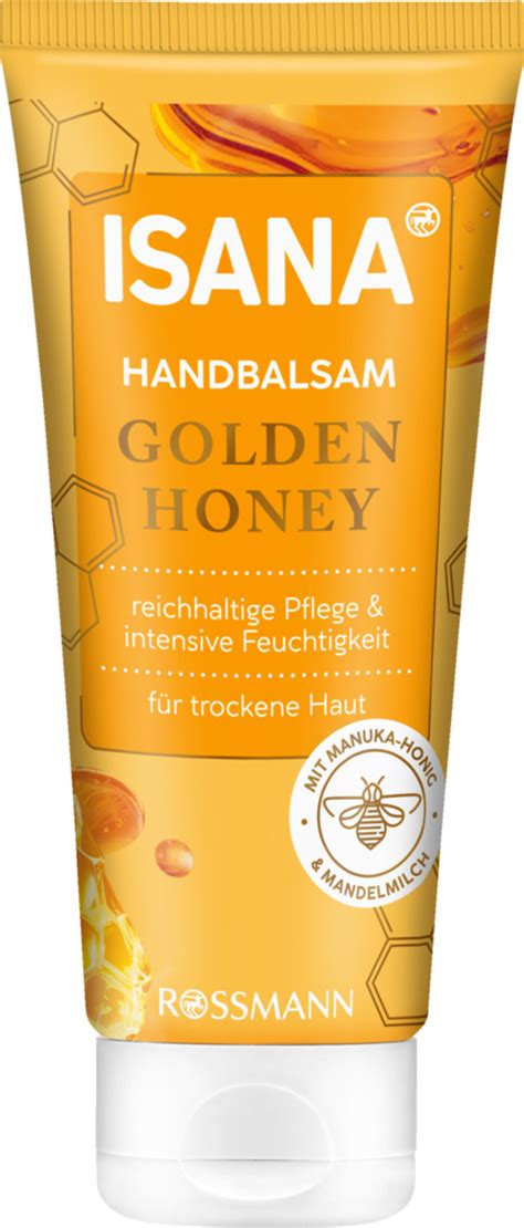 Isana Golden Honey Handbalsam Von Rossmann Ansehen