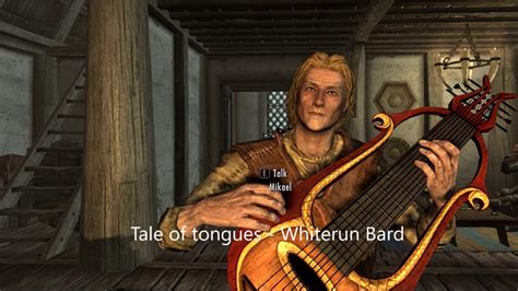 Skyrim Bard Song Tale Of Tongues Youtube