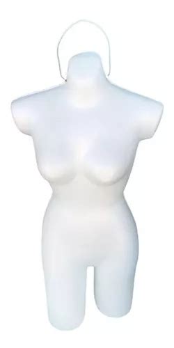 Maniqu Exhibidor Torso Dama Unicel Mujer Env O Gratis