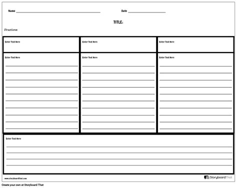 Note Pe Trei Coloane Cu Linii Storyboard By Ro Examples