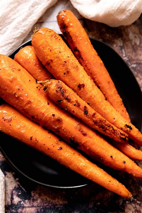 Roasted Miso Carrots Recipe With Brown Butter Glaze