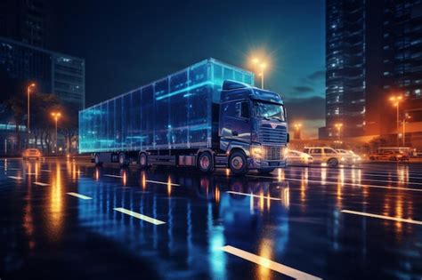 Premium Photo Optimizing Supply Chains With Ai Powered Logistics