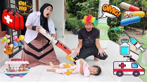 Drama Lucu Ibu Bidan Menolong Bocil Sakit Perut Isinya Balon