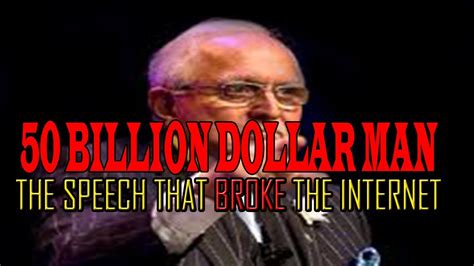 DAN PENA THE SPEECH THAT BROKE THE INTERNET 50 BILLION DOLLAR MAN