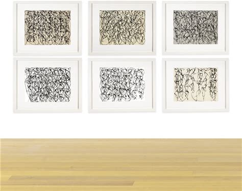 COLD MOUNTAIN SERIES, ZEN STUDY 1-6 by Brice Marden on artnet