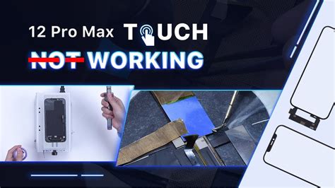 Fix Iphone 12 Pro Max Touch Screen Not Working By Installing A Tag On