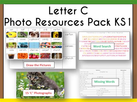 Letter C Photograph Resource Pack Ks1 Teaching Resources