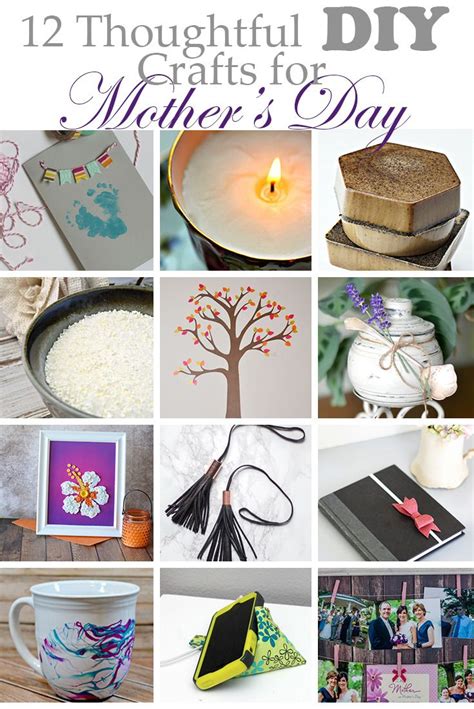 12 Thoughtful Diy Crafts For Mothers Day Crafts Mothersday