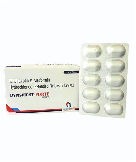 Teneligliptin 20mg Metformin 1000mg 20 Mg 1000 Mg At Rs 1854box In