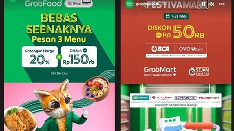 Promo Grab Hari Ini Mei Ada Festival Mart Diskon Rp Ribu