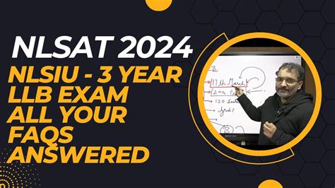 NLSAT 2024 NLSIU 3 Year LLB Exam Date Syllabus And Preparation