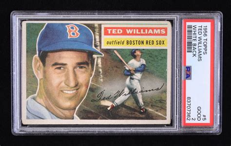 Ted Williams Topps Psa Pristine Auction