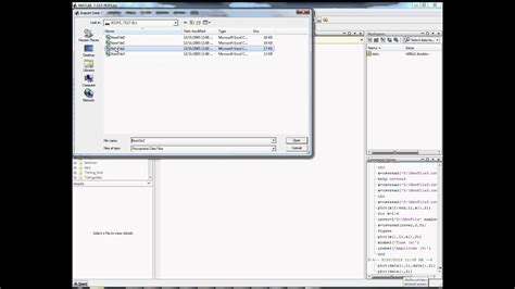 Importing To Matlab Using The Easy Button And Basic Plotting Youtube