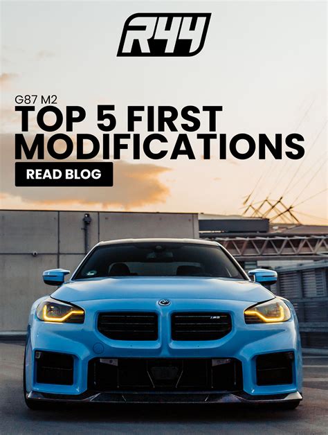 Top 5 First Mods for the BMW G87 M2! - R44 Performance UK