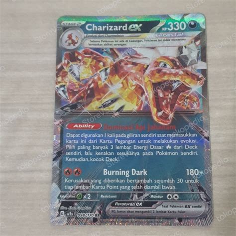 Jual Charizard Ex Rr Sv3s Pokemon Tcg Indonesia Jakarta Utara Storevs Tokopedia