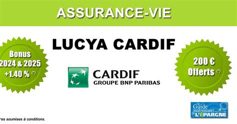 200 Offerts Sur Lucya Cardif Meilleur Contrat D Assurance Vie 2024