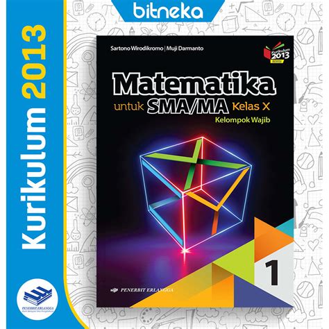 Jual Buku Matematika XYZ Wajib Jilid 1 SMA MA Kelas 10 K13 Erlangga