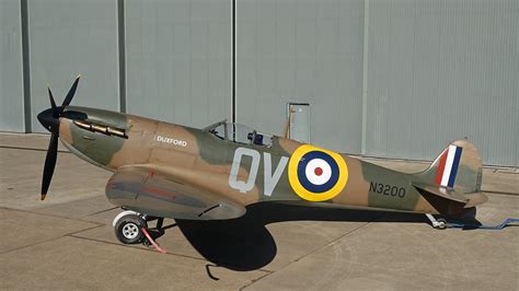 0100 G CFGJ N3200 Spitfire IA Duxford 20 2 23 David Whitworth