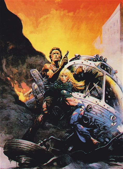 Battlestar Galactica Frank Frazetta Sci Fi Space Clint Etsy