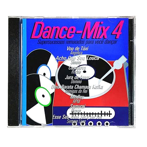 Cd Dance Mix Vol 4 1989 REMASTERIZADO TRILHAS AFINS Shopee Brasil