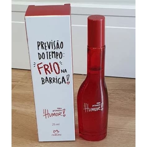 Perfume Natura Meu Primeiro Humor Frio Na Barriga 25ml Shopee Brasil