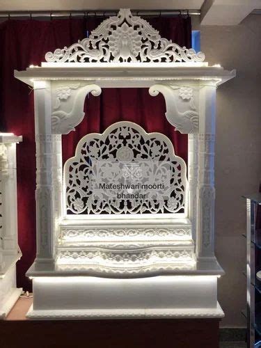 Marble Temple Designer White Marble Temple Manufacturer From Jaipur