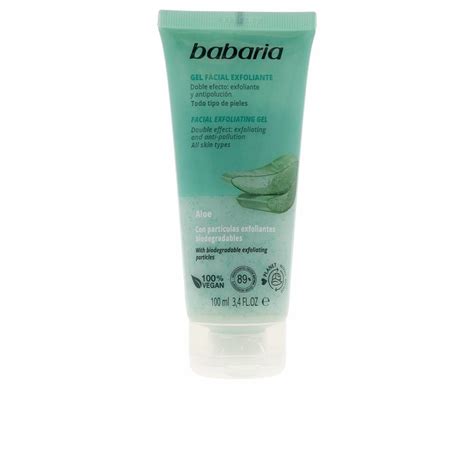 Babaria Gel Facial Esfoliante Aloe 100ml