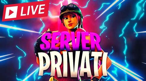 Live Fortnite Server Privati REGALO SKIN CODICE CREATORE Pinguinoyt