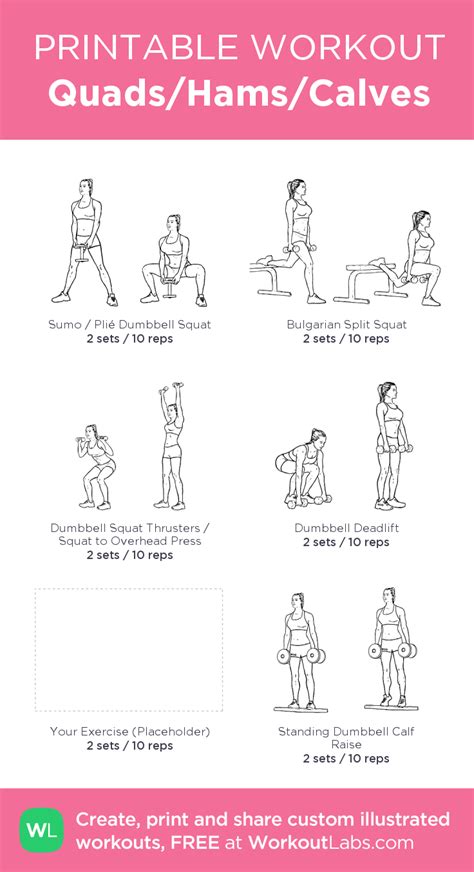 Quadshamscalves Leg Workout For Home Placeholder Is Dumbbell