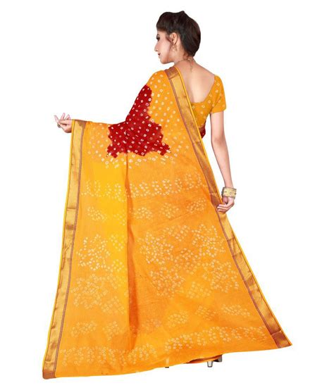 Concepta Yellow Bhagalpuri Silk Saree Buy Concepta Yellow Bhagalpuri