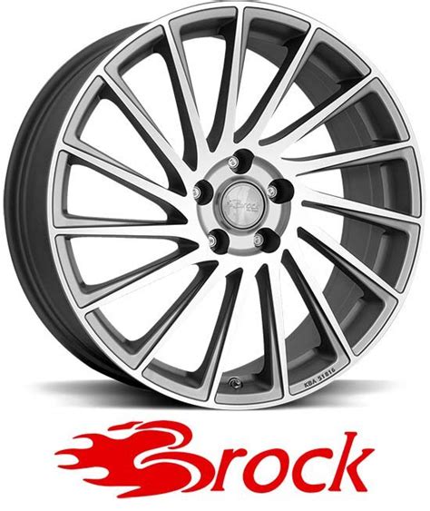 Alumiinivanteet Brock B39 FGVP 7x17 5x112 ET47 KR66 6 Mm