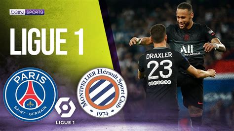 PSG Vs Montpellier LIGUE 1 HIGHLIGHTS 9 25 2021 BeIN SPORTS USA