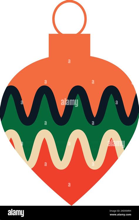 Vintage Christmas Retro Toys for Christmas Tree . vector illustrations ...