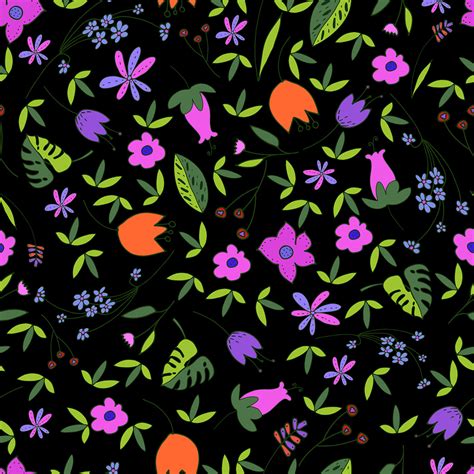 Floral Doodle Pattern on Behance