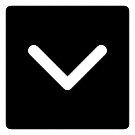 Arrow Direction Down Icon Download On Iconfinder