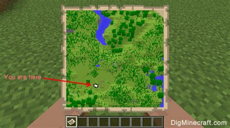 How To Use A Map In Minecraft Map Minecraft Minecraft Tutorial Minecraft