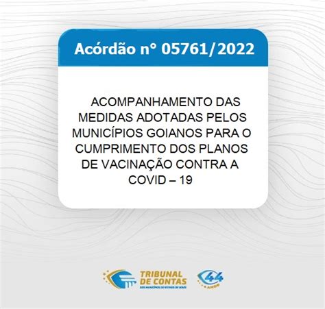 Publicado Ac Rd O Sobre O Acompanhamento Das Medidas Adotadas Pelos